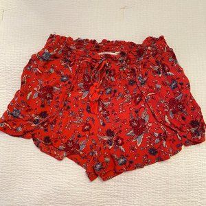 American Eagle Floral Patterned Shorts (Size S)